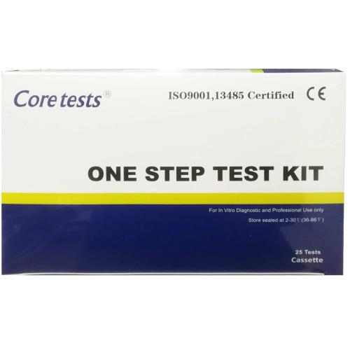 Core Tests Kit RSV Ag One Step Self Test Διαγνωστικό Test Ταχείας Ανίχνευσης Αντιγόνου του Ιού RSV με Ρινοφαρυγγικό Επίχρισμα 25 Τεμάχια